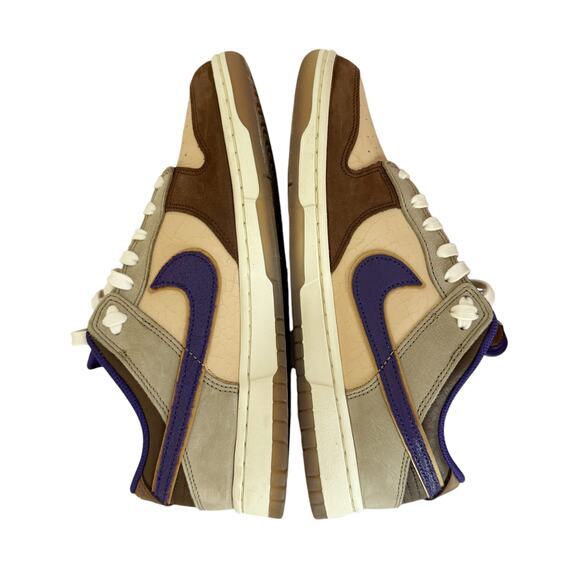 Nike Dunk Low Setsubun Tan & Purple Men's Size 9.5 - Picture 8 of 10